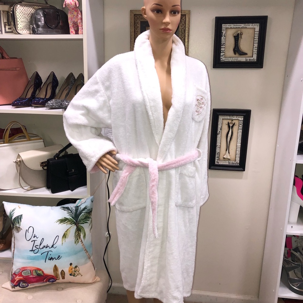 Victoria's Secret Angel Cream Cozy Super Soft Robes S… - Gem